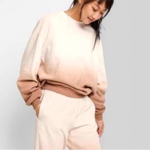 Wild fable brown/cream ombré sweatshirt - Small